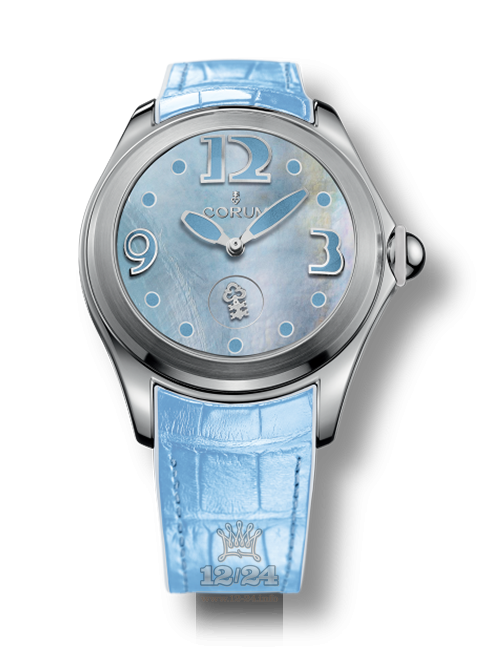 Corum Bubble Watch L295/03047 42 mm Stainless steel Case Dark blue Dial
