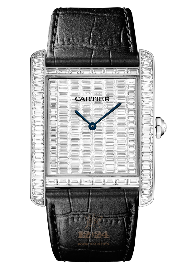Cartier Tank Watch HPI00623 34 mm White gold Case Silver Dial
