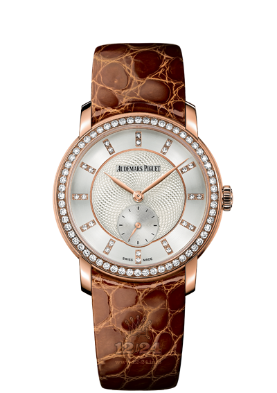 Audemars Piguet Jules Audemars Watch 77240OR.ZZ.A811CR.01 39 mm Pink gold Case Silver Dial