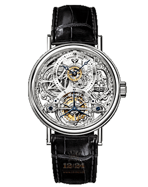 Breguet Classique Complications Watch 3355/PT/00 986 White gold Case Silver Dial