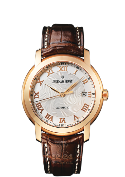 Audemars Piguet Jules Audemars Watch 15120OR.OO.A088CR.03 39 mm Pink gold Case Silver Dial