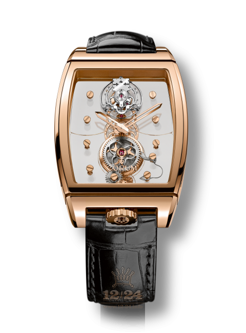 Corum Golden Bridge Watch 100.160.55/0F01 0000 37 mm Pink gold Case