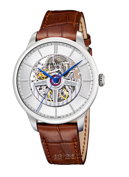 Perrelet First Class Watch A1091/1 42 mm Stainless steel Case White Dial