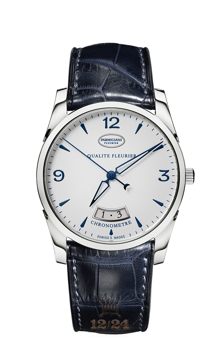 Parmigiani Fleurier Tonda Watch PFC222-1200100-HA3141 White gold Case Silver Dial