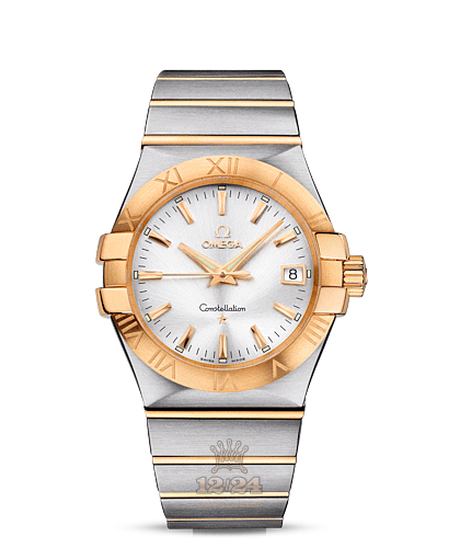 Omega Constellation Watch 123.20.35.60.02.002 35 mm Steel / Yellow gold Case Silver Dial