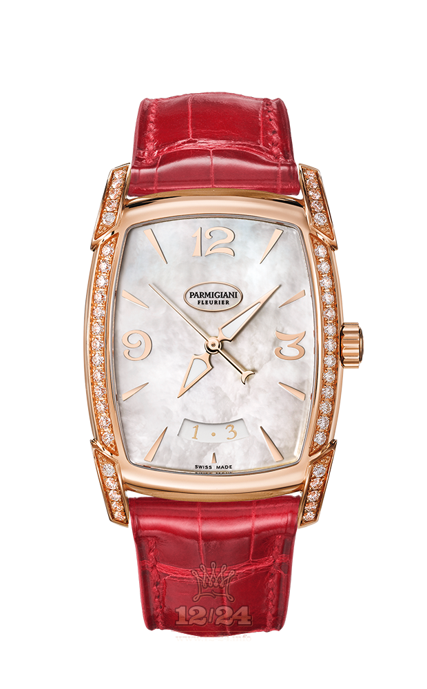 Parmigiani Fleurier Kalpa Watch PFC123-1023300-HA2121 38 mm Pink gold Case White Dial