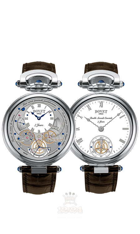 Bovet Fleurier Complications Watch AI43002 43 mm White gold Case White Gray Dial