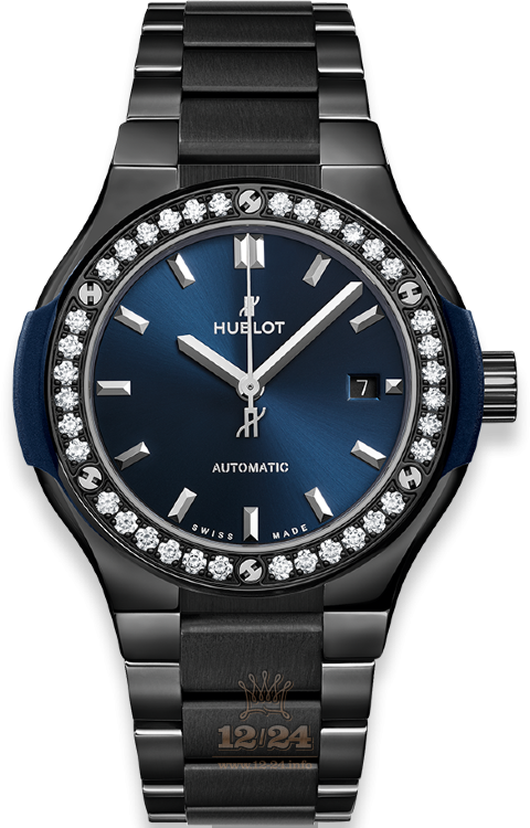 Hublot Classic Fusion Watch 585.CM.7170.CM.1204 33 mm Ceramics Case Dark blue Dial