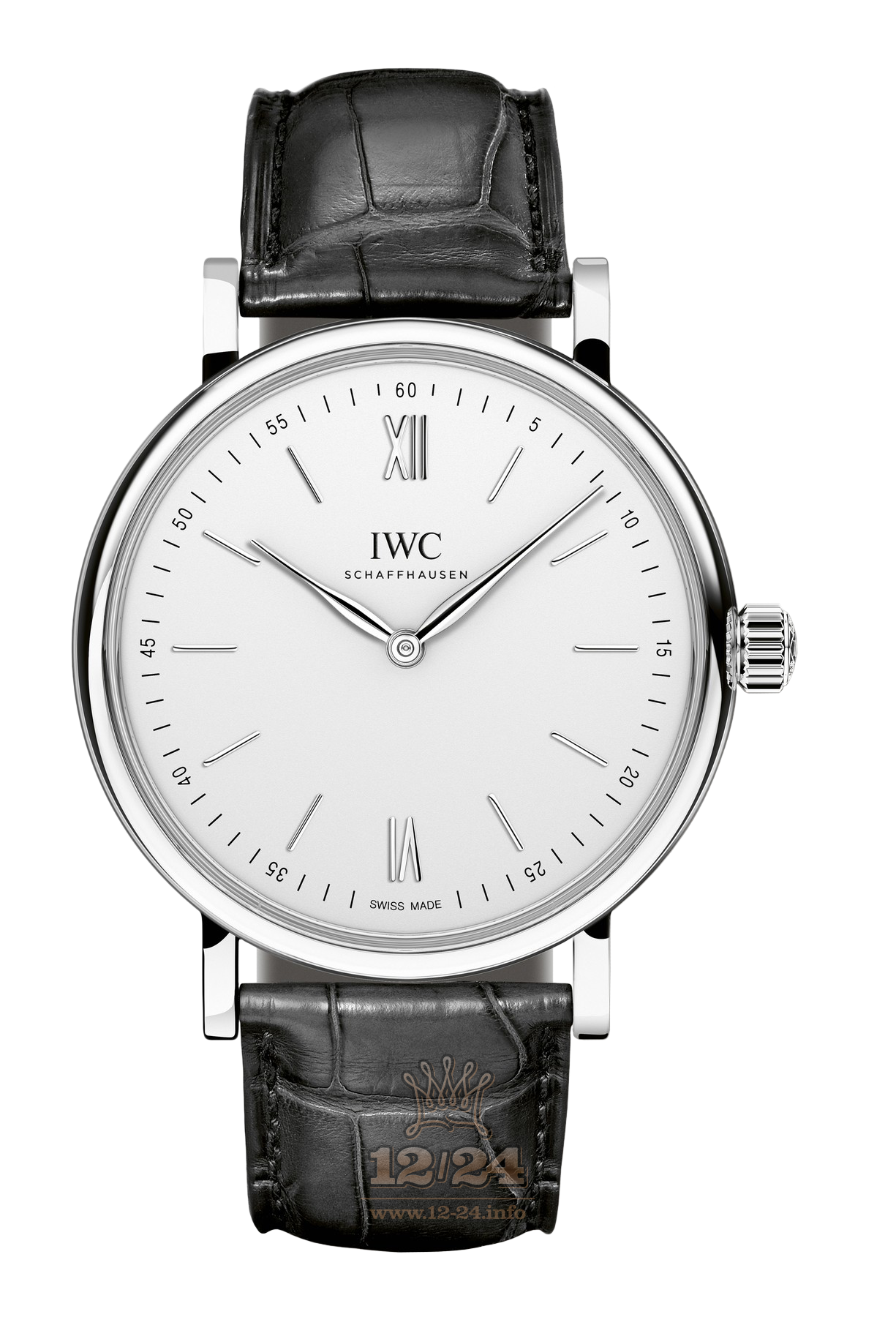 IWC Portofino Watch IW511102 44 mm Stainless steel Case Silver Dial