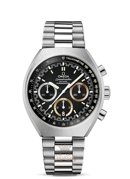 Omega Olympic Watch 522.10.43.50.01.001 42 mm Stainless steel Case Black Dial