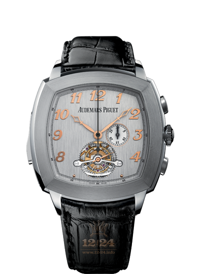 Audemars Piguet Tradition Watch 26564IC.OO.D002CR.01 47 mm White gold Titanium Case Silver Dial