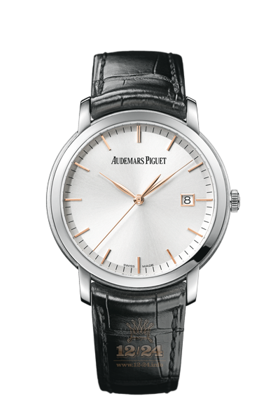 Audemars Piguet Jules Audemars Watch 15170BC.OO.A002CR.01 39 mm White gold Case Silver Dial