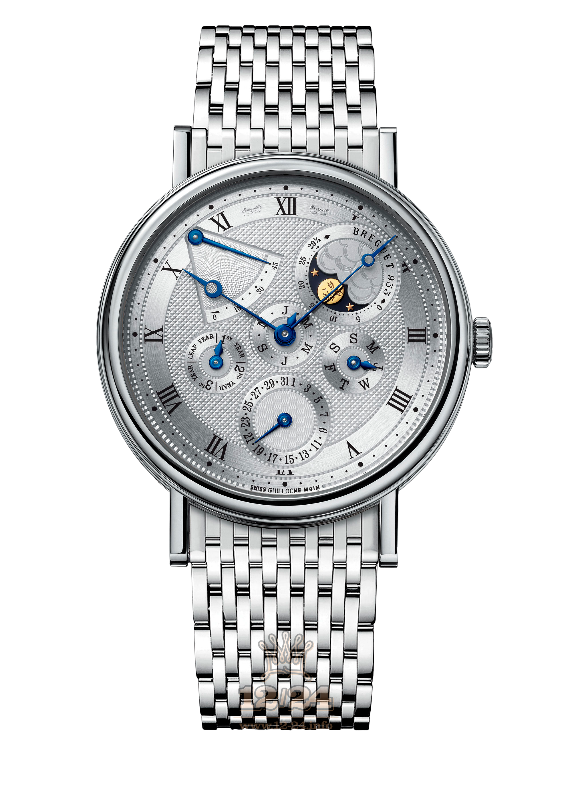 Breguet Classique Watch 5327BB/1E/BV0 39 mm White gold Case Silver Dial