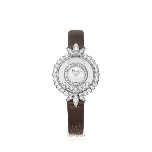 Chopard Happy Diamonds Watch 209424-1004 29 mm White gold Case White Dial