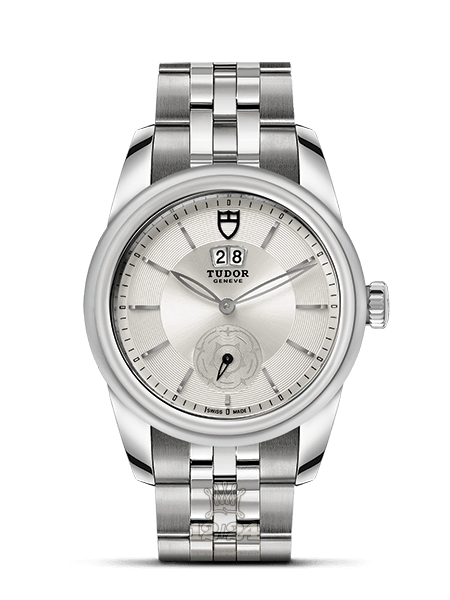 Tudor Glamour Watch M57000-0004 42 mm Stainless steel Case Silver Dial