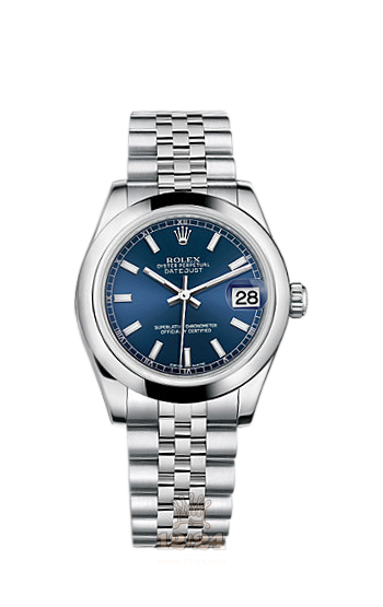 Rolex Datejust Watch 178240-0026 31 mm Stainless steel Case Dark blue Dial