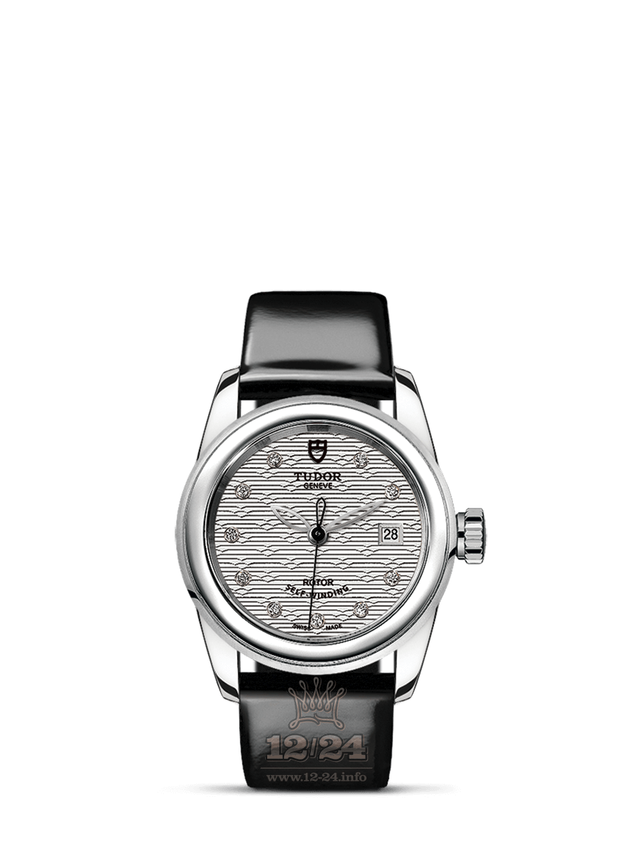 Tudor Glamour Watch M51000-0021 26 mm Stainless steel Case Silver Dial