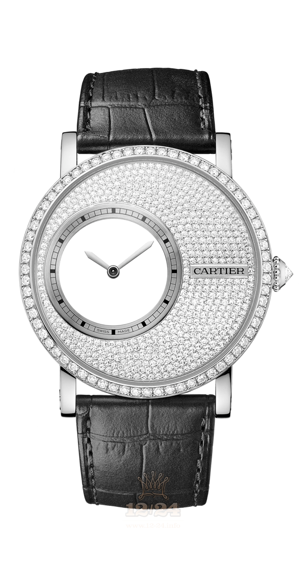 Cartier Rotonde de Cartier Watch HPI00636 42 mm White gold Case Silver Dial