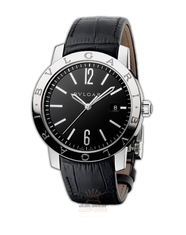 Bvlgari Bvlgari Bvlgari Watch 101867 BB41BSLD 41 mm Stainless steel Case Black Dial