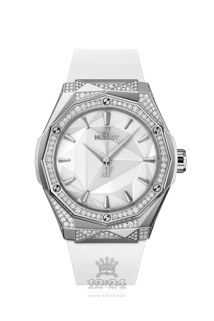 Hublot Classic Fusion Watch 550.NS.2200.RW.1804.ORL20 40 mm Titanium Case White Dial