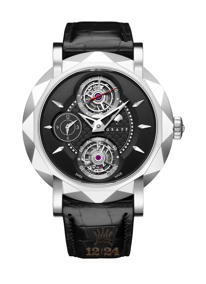 Graff MasterGraff Watch MGD47WGB2 web 47 mm White gold Case Black Dial