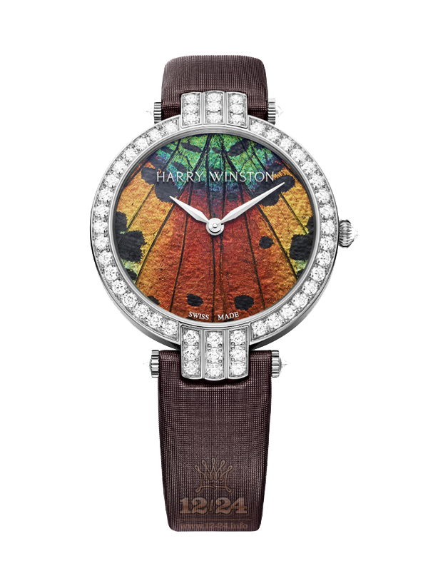 Harry Winston The Premier Collection Watch PRNAHM36WW005 36 mm White gold Case Painted Dial