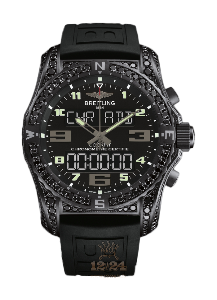 Breitling Professional Watch VB5010AW|BD41|155S|V20DSA.2 46 mm Titanium Case Black Dial