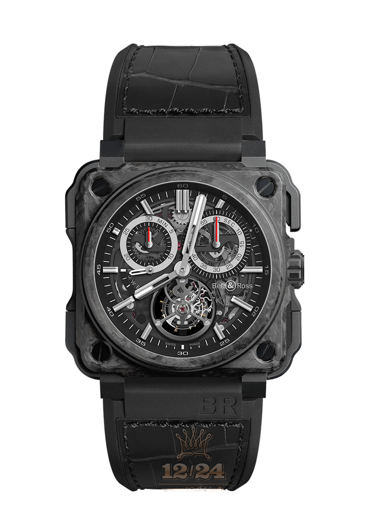 Bell & Ross Instruments Watch BRX1-CHTB-CE-CF 45 mm Carbon Ceramics Case Gray Dial