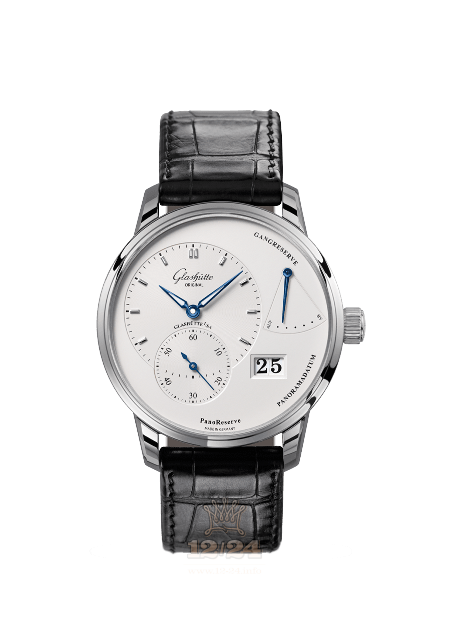 Glashutte Pano Watch 1-65-01-22-12-01 40 mm Stainless steel Case White Dial