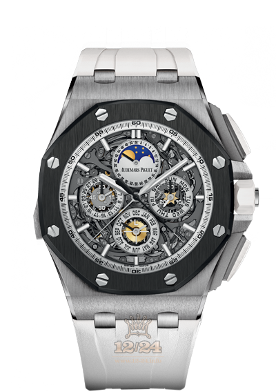 Audemars Piguet Royal Oak Offshore Watch 26571IO.OO.A010CA.01 44 mm Titanium Case Black Dial