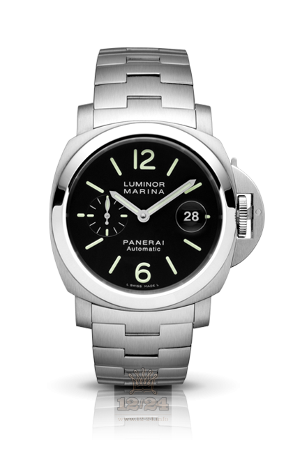Panerai Luminor Watch PAM00299 44 mm Stainless steel Case Black Dial