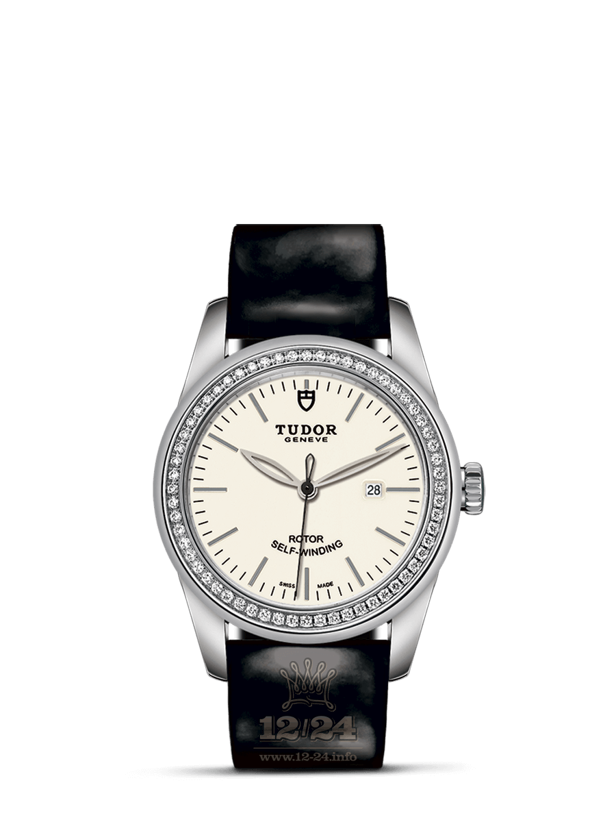Tudor Glamour Watch M53020-0079 31 mm Stainless steel Case White Dial