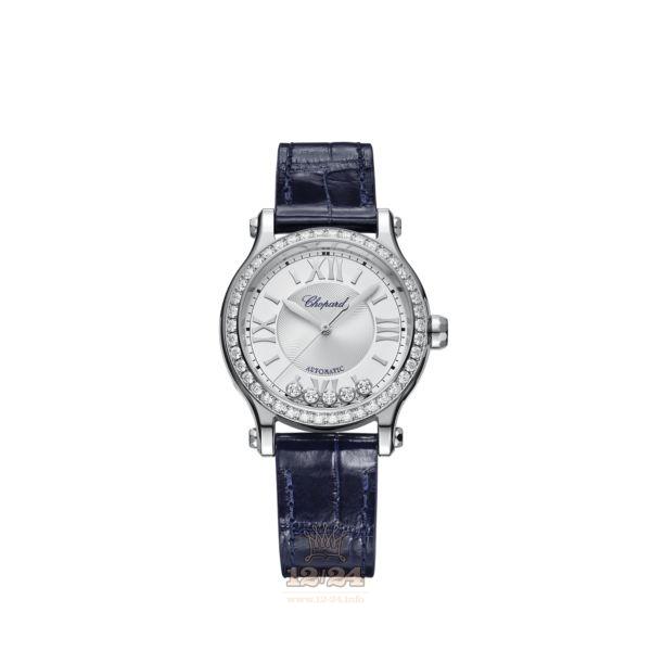 Chopard Happy Sport Watch 278608-3003 33 mm Stainless steel Case Silver Dial