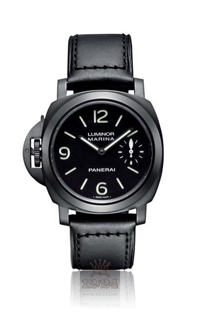 Panerai 2008 Watch PAM00026 44 mm Stainless steel PVD coating Case Black Dial