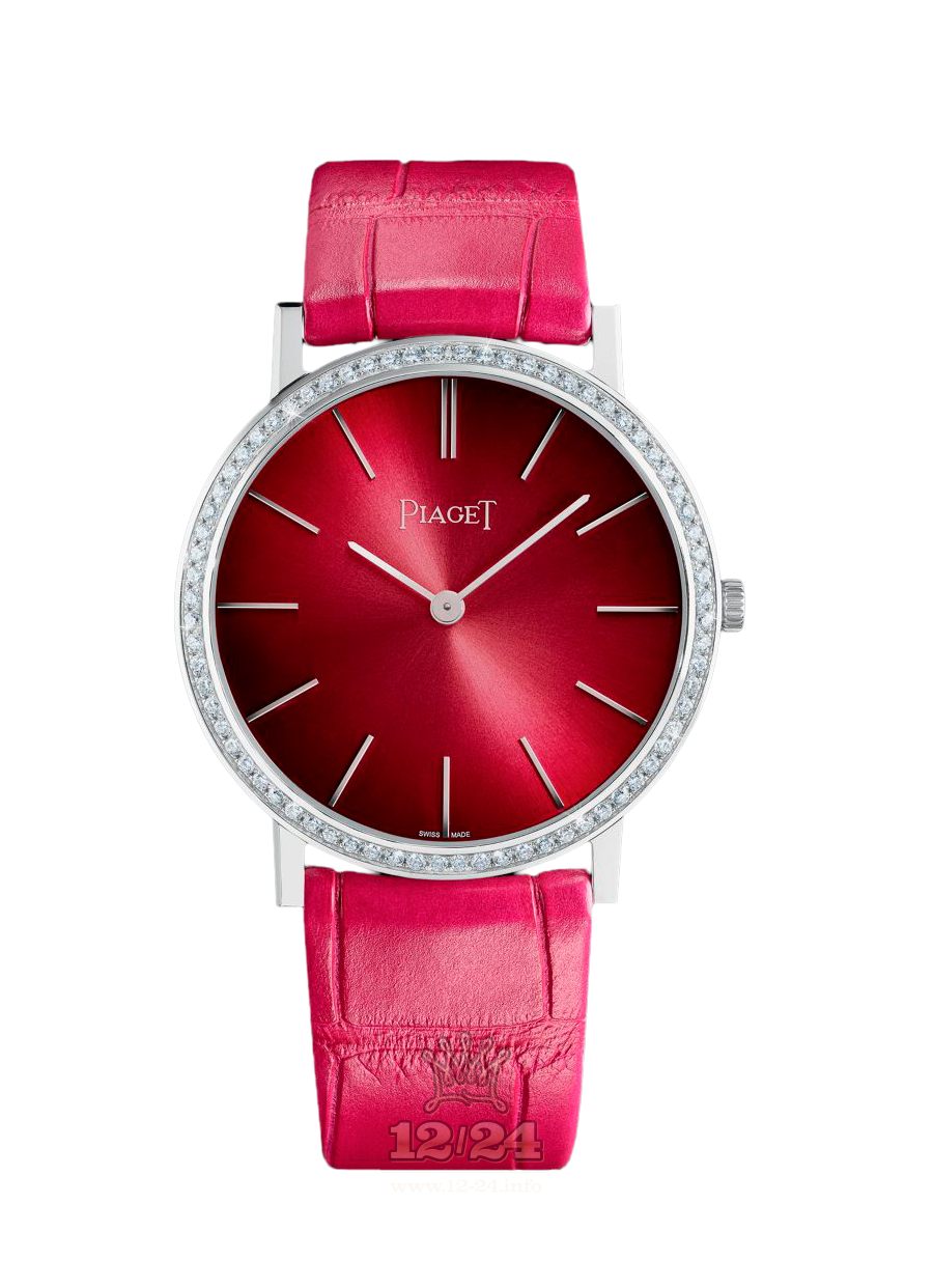 Piaget Altiplano Watch G0A42100 34 mm White gold Case Pink Dial