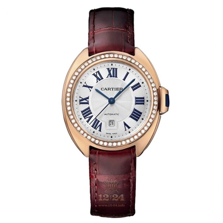 Cartier Cle de Cartier Watch WJCL0016 31 mm Pink gold Case Silver Dial