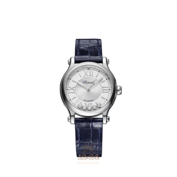 Chopard Happy Sport Watch 278608-3001 33 mm Stainless steel Case Silver Dial