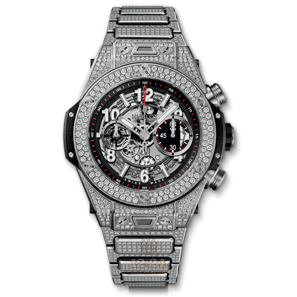Hublot Big Bang Watch 411.NX.1170.NX.3704 45 mm Titanium Case Black Dial