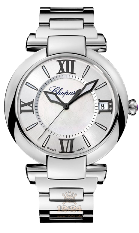 Chopard Imperiale Watch 388531-3011 40 mm Stainless steel Case Silver Dial