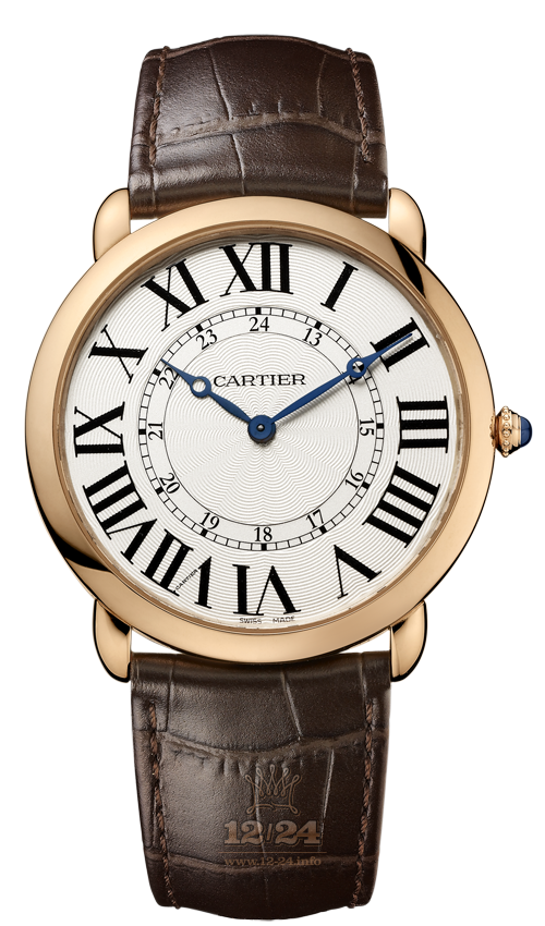 Cartier Ronde de Cartier Watch W6801004 42 mm Pink gold Case Silver Dial