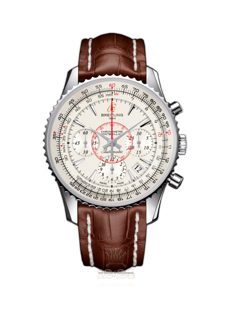 Breitling Montbrillant Watch AB013012/G709/724P/A18BA.1 40 mm Stainless steel Case Silver Dial