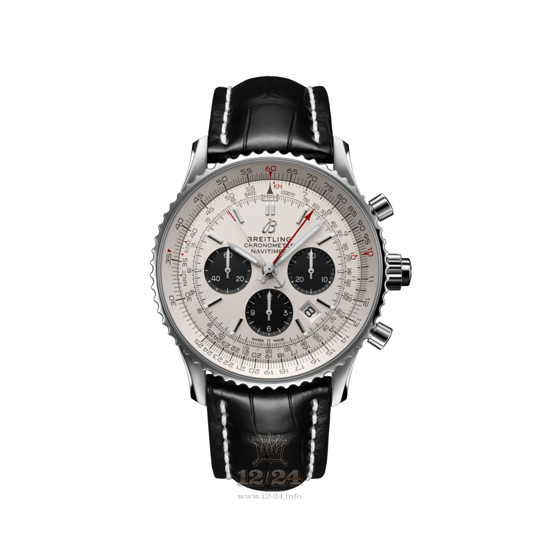 Breitling Navitimer Watch AB0310211G1P2 45 mm Stainless steel Case White Dial
