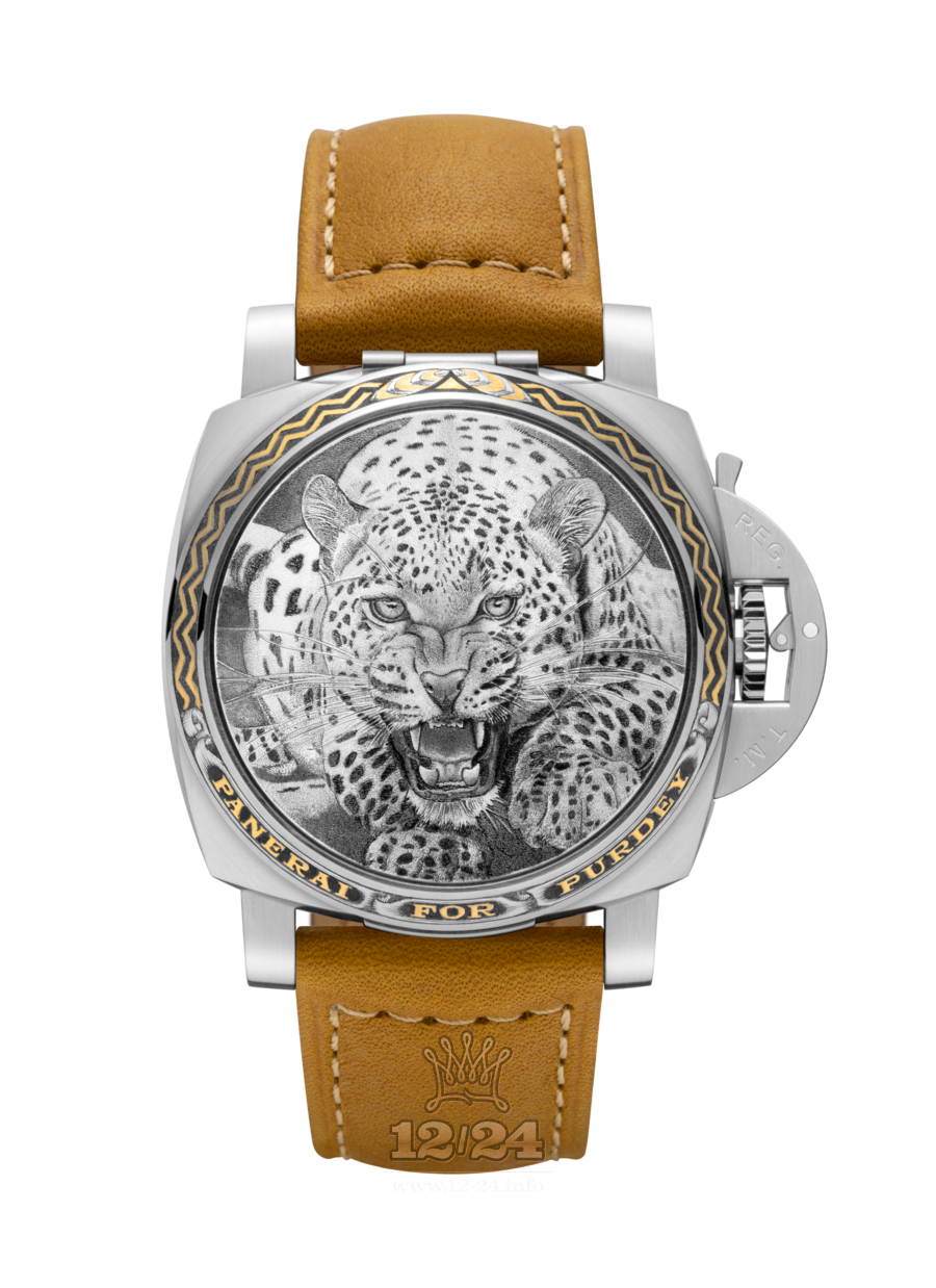 Panerai 2016 Watch PAM00854 44 mm Stainless steel Case Black Gray Dial