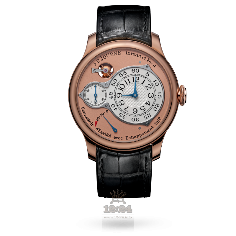 F.P.Journe Souveraine Watch chronometre-optimum-rg1 40 mm Pink gold Case Gray Pink Dial