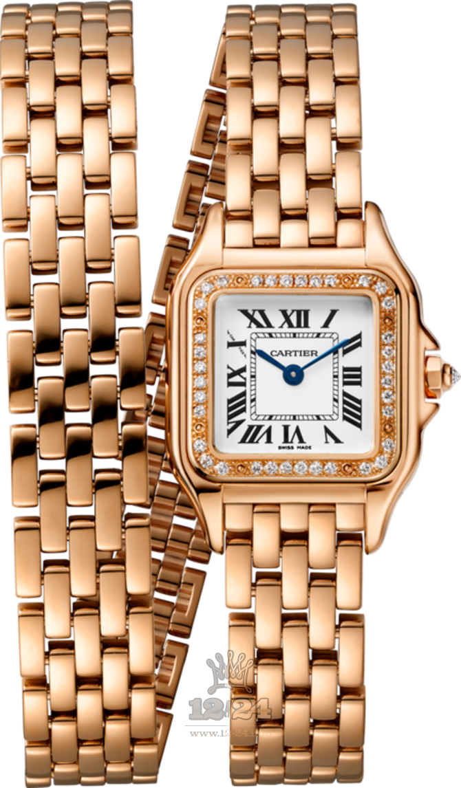 Cartier Panthere de Cartier Watch WJPN0014 30 mm Pink gold Case White Dial