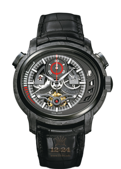 Audemars Piguet Millenary Watch 26152AU.OO.D002CR.01 47 mm Carbon Ceramics Case Black Dial