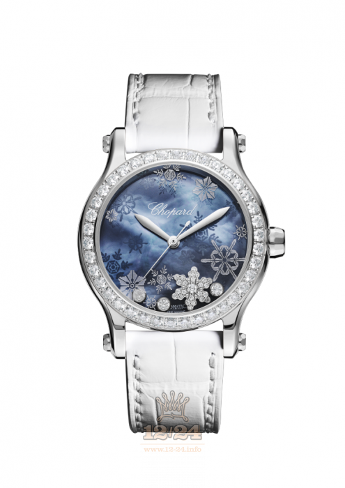 Chopard Happy Sport Watch 278578-3001 36 mm Stainless steel Case Dark blue Dial