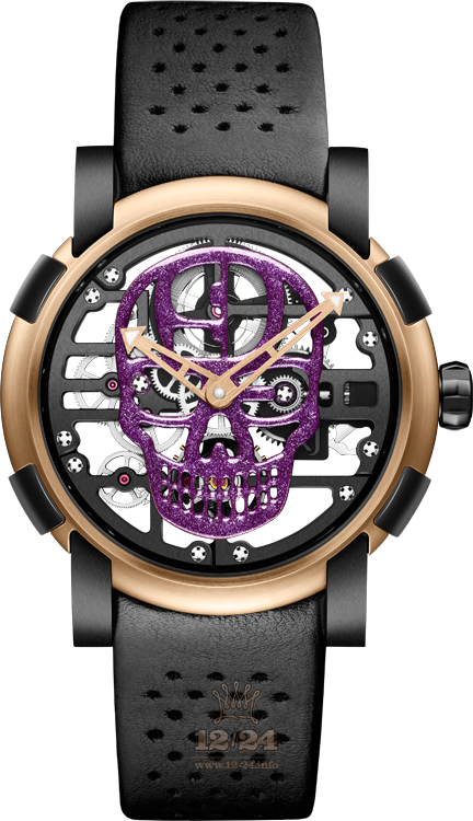 Romain Jerome Collaborations Watch RJ.M.AU.028.02 44 mm Stainless steel Red gold PVD coating Case