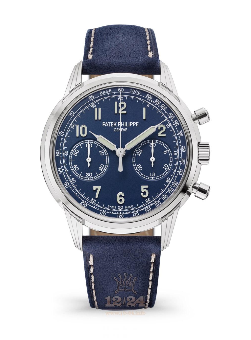 Patek Philippe Grand Complications Watch 5172G-001 White gold Case Dark blue Dial