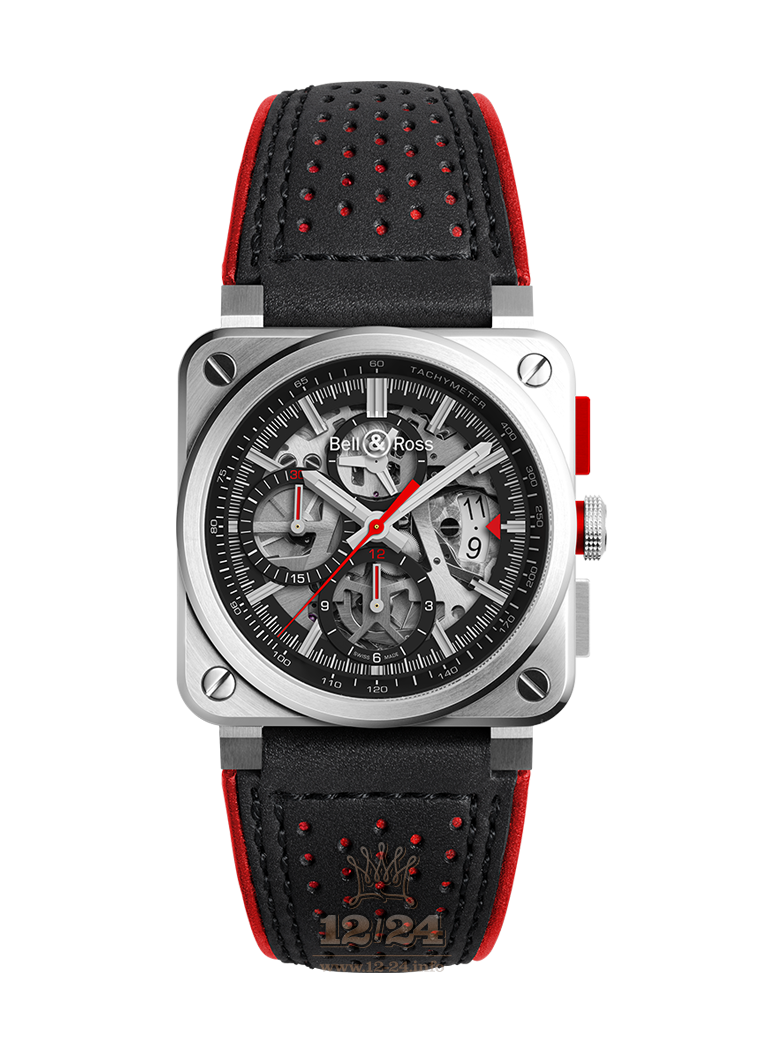 Bell & Ross Instruments Watch BR0394-SC/SCA 42 mm Stainless steel Case